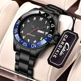 Men’s Luminous Mechanical Sports Watch with Date Display