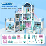 Girls' Playing House, DIY Assembled Princess House, Villa Toys
