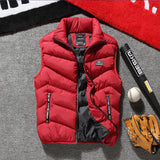 Men's Outdoor Wear Vest, Down Cotton Plus Size Jacket
