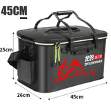Folding Bucket Eva Fish Protection Container