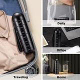 Metal Pill Organizer, Weekly Waterproof Travel Pill Box, Large Aluminum Alloy Case, 7 Day Daily Medicine Container