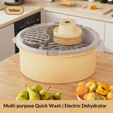 Hands-free Fruit Washing Machine – Automatic Portable Vegetable & Fruit Cleaner