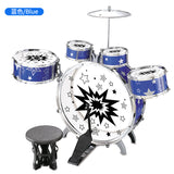 Children's Jazz Drum Kit Music Toy, Percussion Instrument