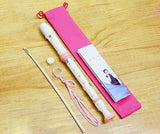 Children's Flute Instrument with Six and Eight Holes