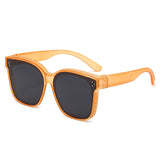 Summer Driving Sun Protection Polarized, Light One Mirror Dual Use Anti Glare Trendy Sunglasses