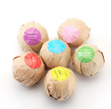 6 Pcs Organic Bath Bombs, Bubble Bath, Mint Lavender Rose Flavor