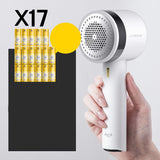 Electric Lint Remover Portable Clothes Sweater Curtains Fuzz Fabric Shaver, USB Rechargeable Pill Remover Lint Pellet Cut Machine