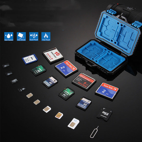 Waterproof Memory Card Storage Box