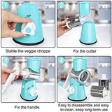 Kitchen Rotary Vegetable Slicer Roller Cutter – Vertical Grater for Fruits, Vegetables & Nuts