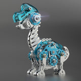 3D Metal Dinosaur Assembly Model Puzzle Toy – Mechanical DIY Educational Collectible