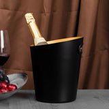 Inclined Stainless Steel Ice Bucket, Household Beer Container