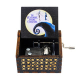 Antique Carved Wooden Hand Crank, Spirited Away Music Box, Christmas Gifts Birthday Gifts, Party Decoration