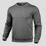 Men’s Warm Fleece-lined Crew Neck Knitwear