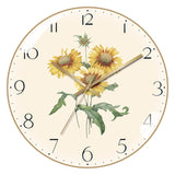 4K Curved High Transparent Glass, Creative Decorative Wall Clock