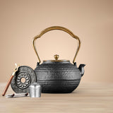 Japanese Tetsubin Handmade Cast Iron Tea Kettle – Imported Ironware