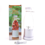 Electric USB Wine Bottle Juicer Cup, 6-leaf Cutter Head for Households