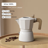 Double Valve Moka Pot, Espresso Coffee Machine