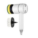 Electric Cleaning Dishwashing Brush, Automatic Wireless USB Rechargeable Professional Kitchen Bathtub Tile Cleaning Device