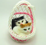 Creative Hanging Basket, Small Animals Toy, Birthday Gift