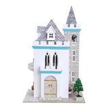 Moonlight Castle, DIY Cottage Hand-assembled House Model