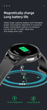 Temperature Monitoring, ECG, Step-counting, W10 Smart Watch