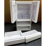 Miniature Candy Toy Refrigerator – Small Model Playhouse Accessory