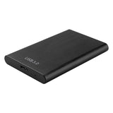 USB 3.0 Aluminum Alloy External Hard Drive Enclosure – Screw-free HDD/SSD Case, No Memory