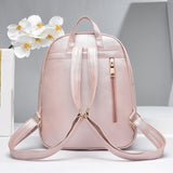 Women's Korean-style All-match, Casual Backpack Set