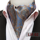 British Style Men’s Jacquard Polyester Scarf