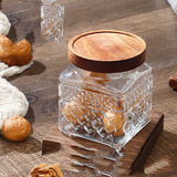 Glass Storage Jar, Snack Tea Household Sealed Bottles