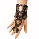 Women's Steam Engine Gear Hand Jewelry