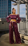 Personality Fashion Leather Suit for Women
