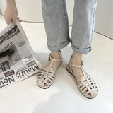Women's Fashion Outerwear Flats, All-match Sandals
