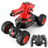 Water Bomb Launch Tank, Four-wheel Drive Mech Children's RC Toy