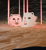 Red Blu-ray Silicone Mask, Red Light LED Photon Skin Rejuvenation Beauty Apparatus