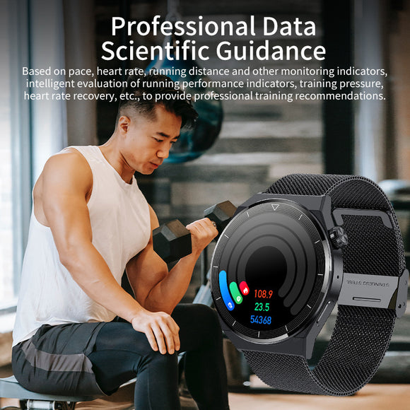 Bluetooth Call Heart Rate, Sleep Monitoring Smartwatch