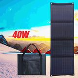 Folding Solar Panel, Mobile Phone Notebook, Outdoor Power Supply