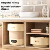 Folding Automatic Washing Machine, Integrated Portable Large Capacity Appliance