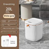 Smart Trash Can with Lid for Bedroom and Living Room, Kitchen Storage Container, Induction Small Car Box, Automatic Smart Dustbin for Bathrooms