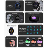Smart Watch with Bluetooth Calling – Heart Rate, SpO₂ Tracking, Sports & Music