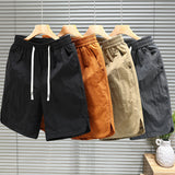 Drawstring Shorts, Men's Fashion, Loose Cargo Beach Pants