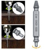 Screwdriver repair tools, slip-tooth head screw remover