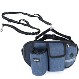 Dog Training Waist Bag, Hands-free Outdoor Pet Running Walking Leash, Portable Dog Food Water Cup Storage Bags