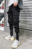 Men’s Korean Style Pants – Loose Fit Casual Cropped Straight Trousers