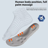 Anti-fatigue Arch Massage Insoles – Sweat-absorbing, Deodorizing and Antibacterial