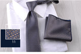 Business Formal Wear, Casual Tie + Pocket Square Combination