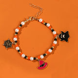 Halloveen Ghost Pumpkin, Horror Bracelet and Necklace, Women's Fashion Jewelry