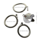 Men's Stainless Steel Chastity Lock