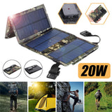 Outdoor Mobile Phone Solar Panel, Charging Small Size Portable Folding Bag