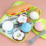 DIY Assembly Simulation, Children's Hamburger Play House Toy